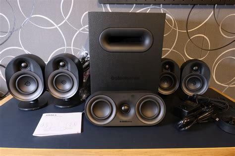 SteelSeries Arena 9 speakers review: loud system, loud sound.